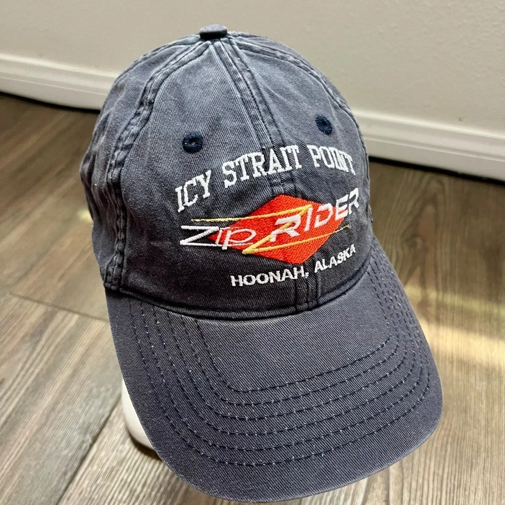 Gray ZipRider Embroidered Cap
